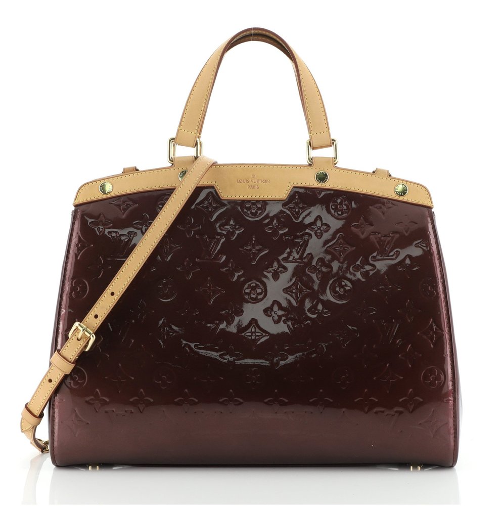 Louis Vuitton Brea Handbag Monogram Vernis Gm